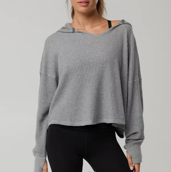 Offline By Aerie WOW! Waffle Hoodie - Picture 2 of 8